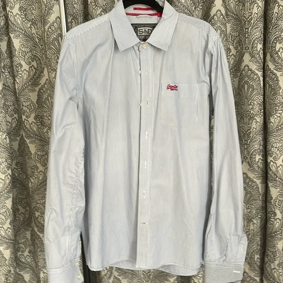 Blue, Oxford, striped shirt - Picture 1 of 8